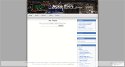 Desktop Screenshot of jackiebyers.wordpress.com