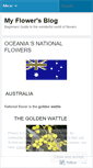 Mobile Screenshot of flowersbackyard.wordpress.com