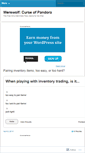 Mobile Screenshot of curseofpandora.wordpress.com