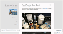Desktop Screenshot of kamelican.wordpress.com
