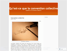 Tablet Screenshot of laconventioncollective.wordpress.com