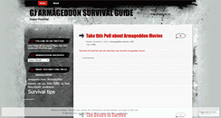 Desktop Screenshot of gjarmageddon.wordpress.com