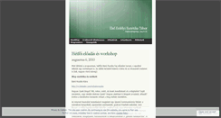 Desktop Screenshot of esztetika.wordpress.com