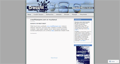 Desktop Screenshot of crossfittampere.wordpress.com