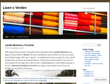 Tablet Screenshot of lisensverden.wordpress.com