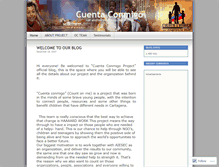 Tablet Screenshot of cuentaconmigo2.wordpress.com