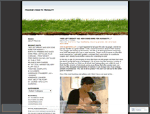 Tablet Screenshot of frackie.wordpress.com