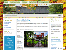 Tablet Screenshot of booksbystaceyjames.wordpress.com
