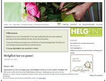 Tablet Screenshot of helgfint.wordpress.com