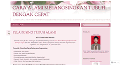 Desktop Screenshot of caramelangingkantubu37.wordpress.com