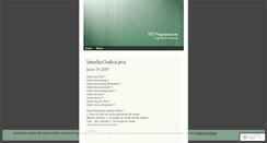 Desktop Screenshot of feiprogramacion.wordpress.com
