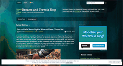 Desktop Screenshot of dreamsandtravels.wordpress.com