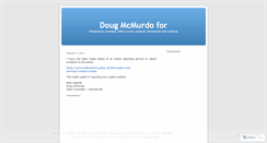 Desktop Screenshot of doug4council.wordpress.com