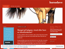 Tablet Screenshot of haraslave.wordpress.com