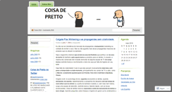 Desktop Screenshot of coisadepretto.wordpress.com