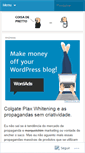 Mobile Screenshot of coisadepretto.wordpress.com