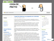 Tablet Screenshot of coisadepretto.wordpress.com