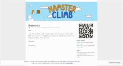 Desktop Screenshot of hamsterclimb.wordpress.com