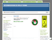 Tablet Screenshot of informagiovanirioloterme.wordpress.com
