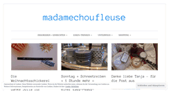 Desktop Screenshot of madamechoufleuse.wordpress.com
