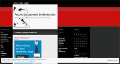 Desktop Screenshot of futurodasparedes.wordpress.com