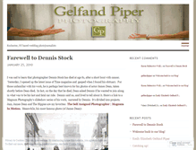 Tablet Screenshot of gelfandpiper.wordpress.com