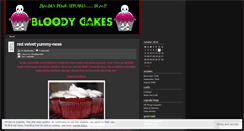 Desktop Screenshot of bloodycakes.wordpress.com