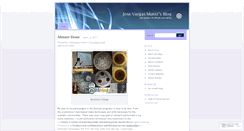 Desktop Screenshot of josevargasmuniz.wordpress.com