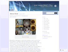 Tablet Screenshot of josevargasmuniz.wordpress.com