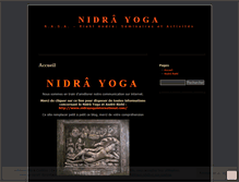 Tablet Screenshot of nidrayoga.wordpress.com