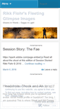 Mobile Screenshot of fleetingglimpseimages.wordpress.com