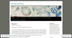 Desktop Screenshot of hipoppotas.wordpress.com