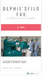 Mobile Screenshot of dephiefilofax.wordpress.com