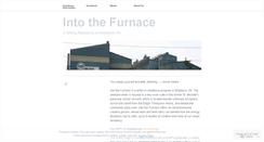 Desktop Screenshot of intothefurnace.wordpress.com
