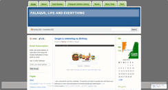Desktop Screenshot of falaque.wordpress.com