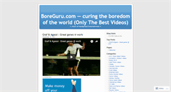 Desktop Screenshot of boreguru.wordpress.com