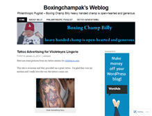 Tablet Screenshot of boxingchampak.wordpress.com