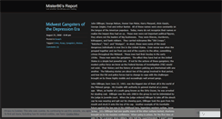 Desktop Screenshot of mister86.wordpress.com