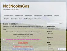 Tablet Screenshot of no3nooksgas.wordpress.com
