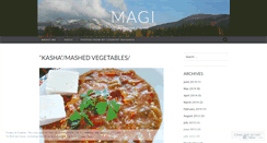 Desktop Screenshot of magibg.wordpress.com