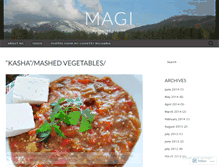Tablet Screenshot of magibg.wordpress.com