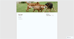 Desktop Screenshot of abelwood.wordpress.com