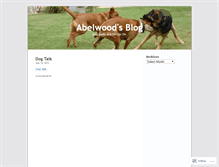 Tablet Screenshot of abelwood.wordpress.com