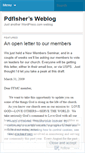 Mobile Screenshot of pdfisher.wordpress.com