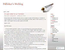 Tablet Screenshot of pdfisher.wordpress.com