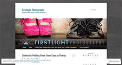 Desktop Screenshot of firstlightphotography.wordpress.com