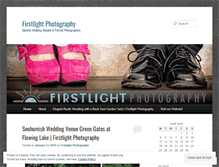 Tablet Screenshot of firstlightphotography.wordpress.com