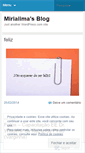 Mobile Screenshot of mirialima.wordpress.com