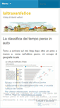 Mobile Screenshot of laltrasanfelicewp.wordpress.com