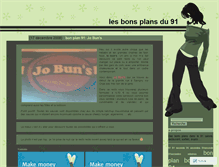 Tablet Screenshot of bonplan91.wordpress.com